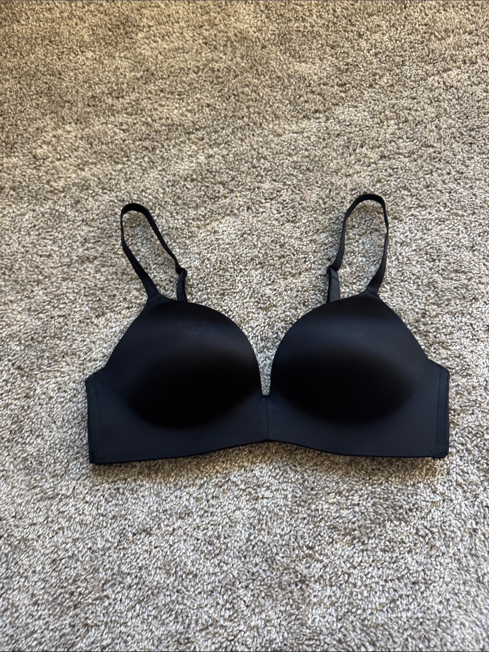 Auden Black Smooth T-Shirt Bra